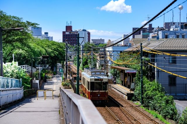 ［東京都荒川区］都電荒川線の夏　24533274_s.jpg